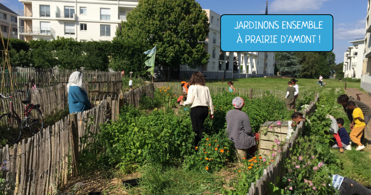 Jardinons à Prairie d’Amont !